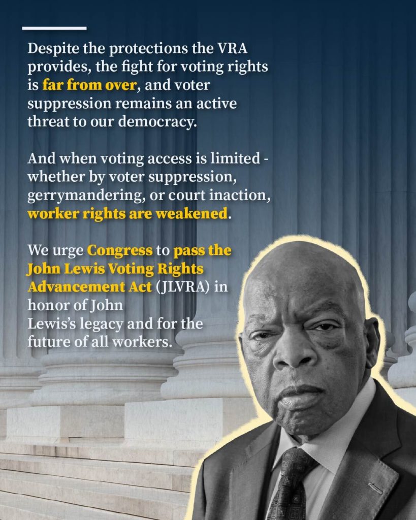 60 Years of the Voting Rights Act | UFCW455
