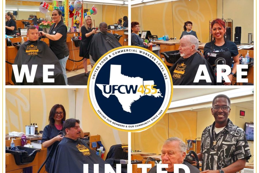 Photo collage of Jershan barbers and beauticians.